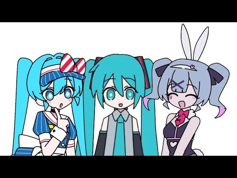 Miku?/rabbit hole/mesmerizer (mashup)🎶🎤