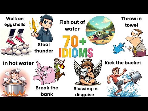 70 Most Common English Idioms with Meaning and Examples | Speak Fluent English