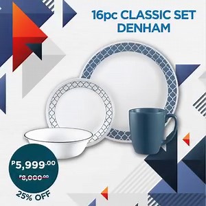 1.3K views · 114 reactions | 16pc Dinnerware Sets on sale this month! Check out what is on sale today: https://bit.ly/Corelle16pcs | Corelle Brands Philippines | Facebook