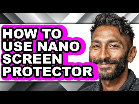 How to Use Nano Screen Protector (updated)