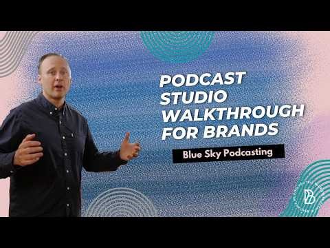 Podcast Studio Walkthrough for Brands