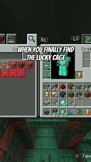 Finally Got the Mace🥰 after HOURS of looking😭 #minecraft #structure #foryoupage #fyp #blowthisup