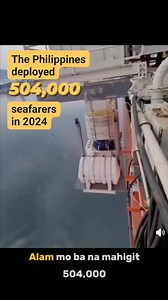 240K views · 4.1K reactions | The Philippines deployed ~504,000 seafarers in 2024 (officers + ratings + others) #SEAMAN #employment | Mhark Christian Cenaon | Facebook