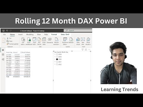 Rolling 12 Month DAX in Power BI - From Basics to Advanced