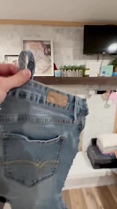 Keepsake Christmas Stocking: Rustic Denim & Flannel, Made From Your Loved Ones Clothes - Etsy