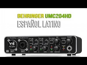 Revisado inicial Interface BEHRINGER UMC204HD