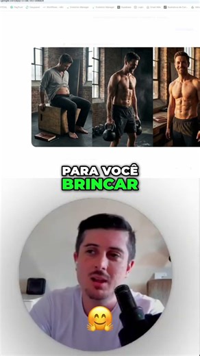 Transforme Seu Corpo com IA: Antes e Depois Surreal!