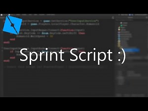 Sprint Script (Roblox Studio)