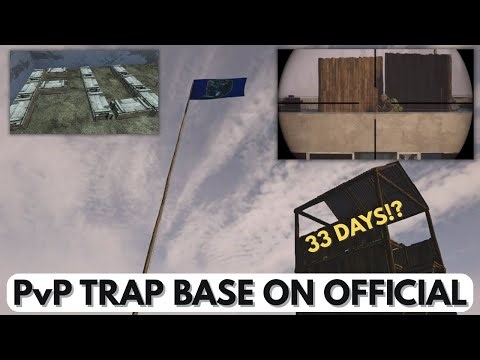 We Built a PvP Trap Base on DayZ Official And It Lasted 33 Days!
