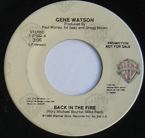 Gene Watson - Back In The Fire