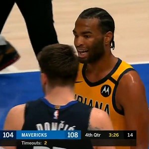 631K views · 12K reactions | Indiana Pacers forward TJ Warren fouled out after picking up three fouls in one possession guarding Luka Doncic. | NBA on ESPN | Facebook