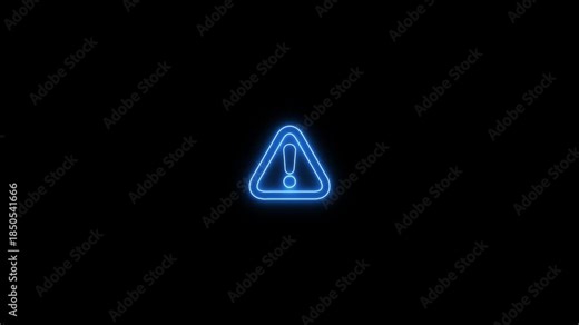 Alert warning sign Exclamation symbol animation signal alert risk safety danger road warning sign sign symbol. alert , risk , safety, danger road warning sign, Warning attention icon