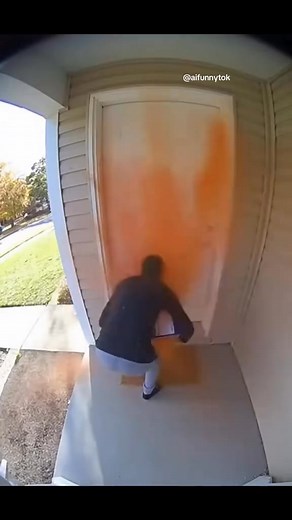 Who wore it best: Porch Pirate Edition 💙👤🥶#caughtoncamera #prank #blue #shockingmoments #instantkarma | Snow.bunny.isla