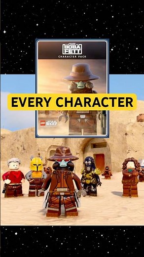 All Book of Boba Fett Characters Available in the Lego Star Wars Skywalker Saga DLC #legostarwars