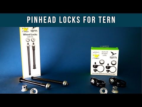 Pinhead Locks for Tern GSD and HSD Electric Bikes // Add Security to your Tern Electric Bikes!