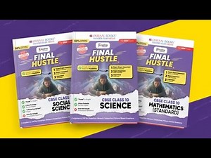 Final Hustle for CBSE Class 10 | Maths Standard, Science & Social Science | Oswaal Books