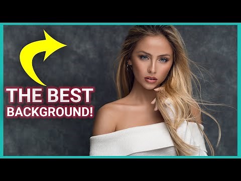 The BEST Background For Studio Portrait Photography!