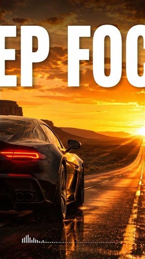 Golden Hour 🌅 40Hz warm ambient focus #deepfocus #40hz #shorts