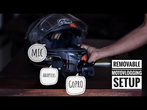 GoPro Hero 7 Helmet Mic Setup for Motovlogging