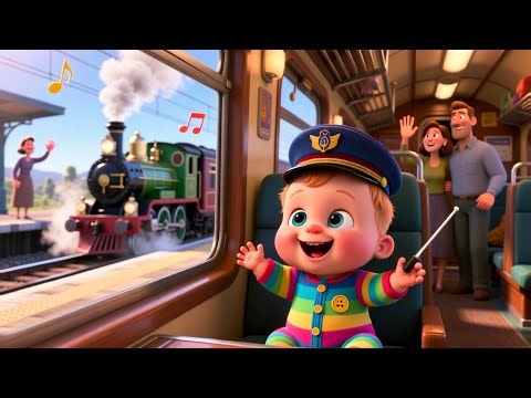 The Magical Train Journey 🚂✨ | Fun Learning for Kids | Preschool Adventure Ride