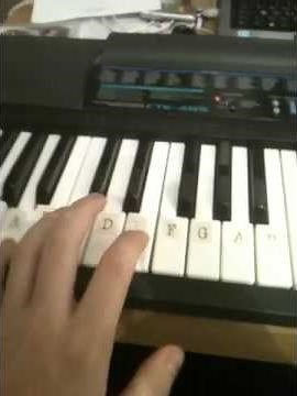 Fur Elise for beginners pt.2 (left hand)