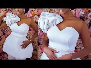 How to cut and sew Princess Dart Bustier with skin illusion Yoke for beginners