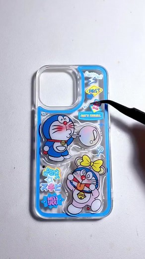 DIY Doraemon Phone Case Tutorial