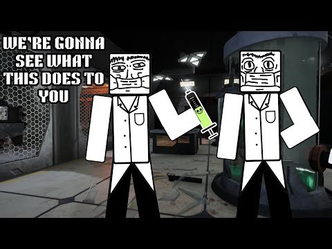 Preforming unethical human experiments in ROBLOX