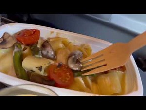 Delta Airlines Meal Detroit USA to Haneda Tokyo Japan Inflight Airline food