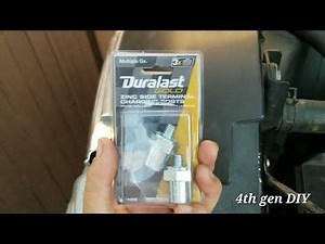 Adapting Side post battery to Top post