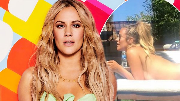 Love Island host Caroline Flack posts completely TOPLESS photo