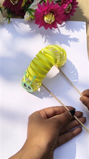 DIY Insect Craft Ideas #diy #artandcraft #papercraft #insects #shorts #youtubeshorts #craft #ideas