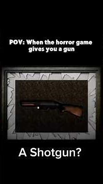 POV: When the horror game gives you a gun (lomando)#lomando #horror #horrogames #gameplay #ultrakill