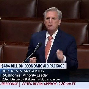 PURE POLITICS ⇨ Democrats just voted to create a political committee led by Joe Biden's top supporter—who wants to leverage the pandemic to "restructure" America. Four weeks ago, Congress already created three panels for oversight of Coronavirus funding. But Democrats don't care about real accountability—they just want another excuse to investigate our President. | Speaker Kevin McCarthy