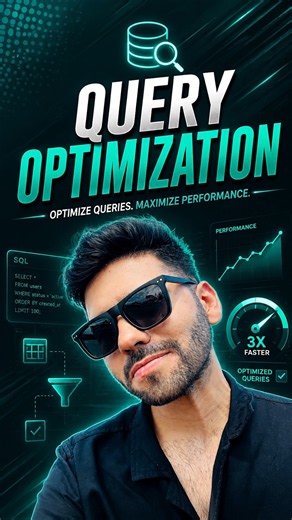SQL Query Optimization Explained in 30 Seconds #systemdesign #database #queryoptimization #sql #job