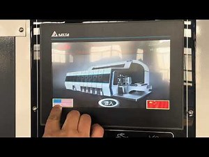 🎬 Flexo Printing Machine Installation & Setup | Step 1: Connecting Power & Panel Selection