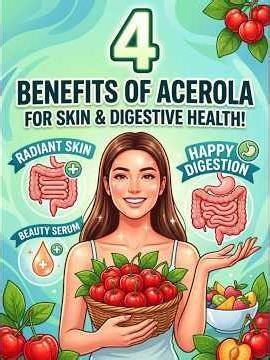 4 Benefits of Acerola for Skin and Digestive Health