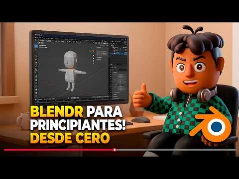 LA GUÍA DEFINITIVA DE BLENDER 4 0! Tutorial completo en Español Desde cero!