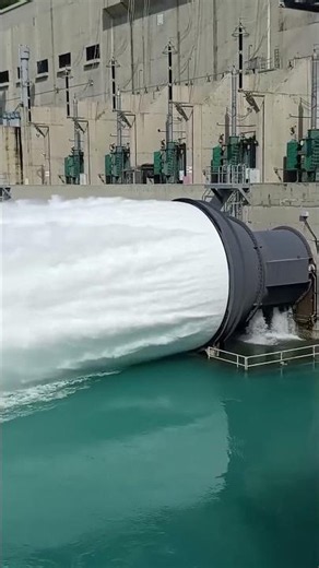 Inside One of the World's Largest Hydropower Generators⚡️🌊 #history #historyshorts