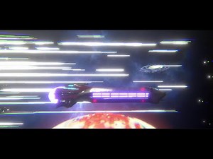 Starship Warp / Hyperspace Jump [AUDIO] (Unity 3D, Shader Graph)