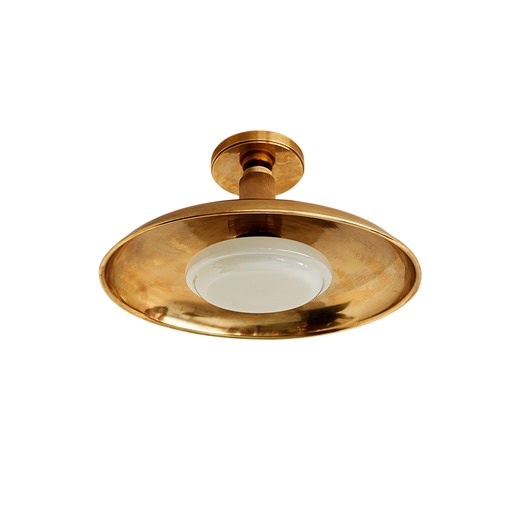 Pot-Lid Style Flat-Panel Ceiling Light
