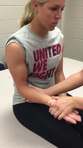 Manual Muscle Testing (MMT) against gravity for forearm supination