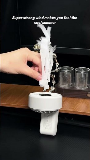 Get this lovely JisuLife mini fan life7 and make your hot days easier.🌬️ #JisuLife #jisulifelife7