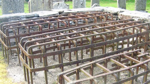 They locked graves in iron cages - the reason will terrify you
