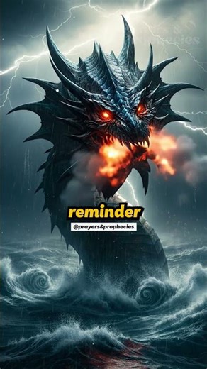 What the Leviathan from the Bible looks like 🌊