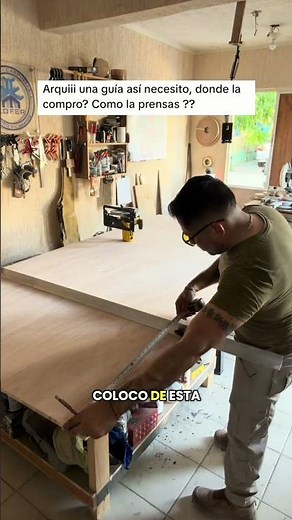 Ángulo de aluminio como guía para sierra circular #tips #diy #carpinteria #herramientas #woodworking