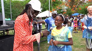 This year, a teen won what is oftentimes referred to as the adults Mango Eating Competition at Mango Melee 2022. Thousands turned out on Sunday for what was the first in-person Mango Melee since 2019. Watch. | The Virgin Islands Consortium