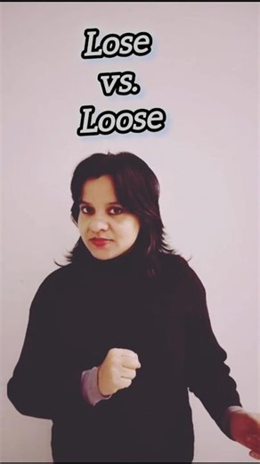 'Lose' vs. 'Loose' - Unveiling the differences with meanings and examples #explore #trending #viral