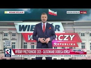 Rozpoczynamy Wieczór Wyborczy Republiki 2025. Głosowanie dobiega końca