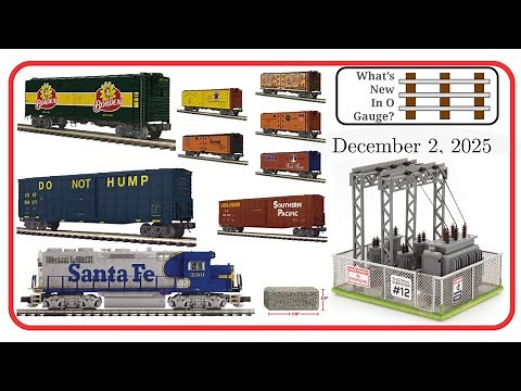 Menards Does It Again! O Scale Substation and More!